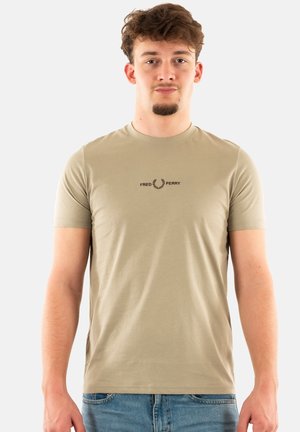 Fred Perry T-shirt con stampa - gris