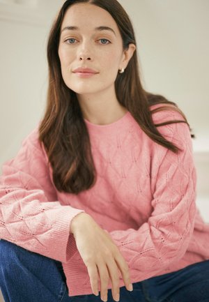 Bon'A Parte MADELYN - Pulover - dusty rose melange