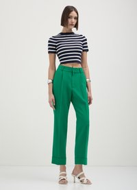Calliope CLASSICO TINTA UNITA - Pantaloni - verde