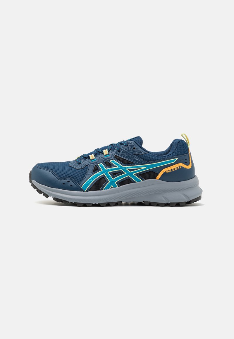 ASICS SCOUT 3 - Trail hardloopschoenen - night sky/teal blue