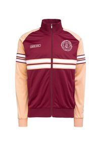 UNFAIR ATHLETICS Užtrauktuku užsegamas treningas - burgundy peach
