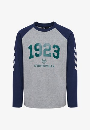 NIPPS - T-shirt à manches longues - light grey melange