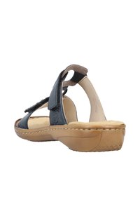 Rieker Mules - stahlblau