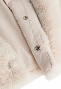 Next HOODED - REGULAR FIT - Talvemantel - ecru white