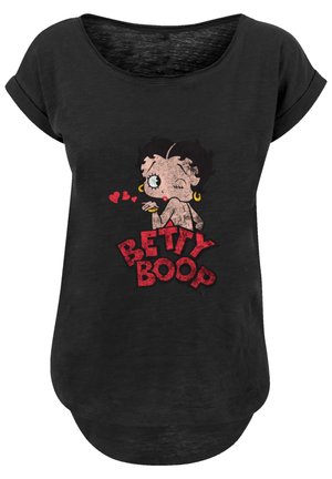 BETTY BOOP FADED GRAPHIC - Print T-shirt - schwarz