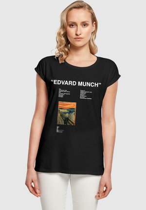 Merchcode APOH - MUNCH EDVARD - T-shirts med print - black
