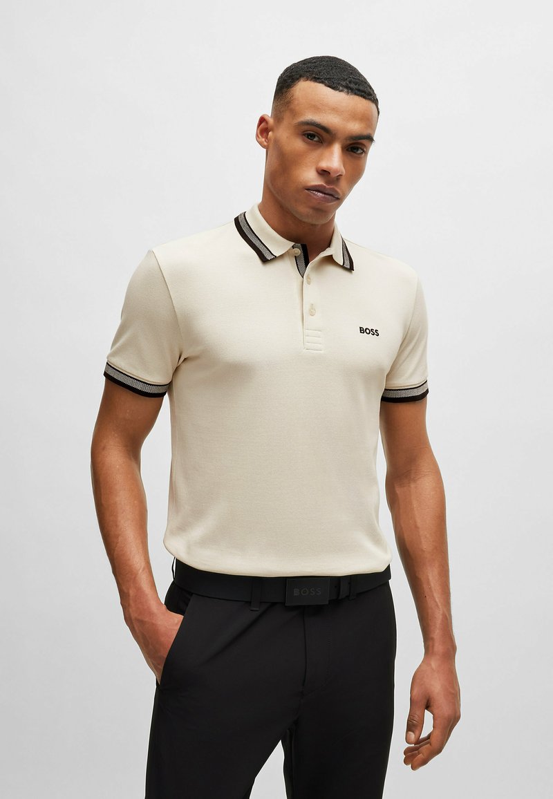 BOSS Polo - open white eleven