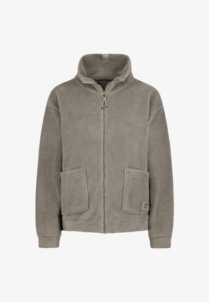 Sublevel, FLAUSCHIGE MIT AUFGESETZTE TASCHEN - Fleece jacket - beige
