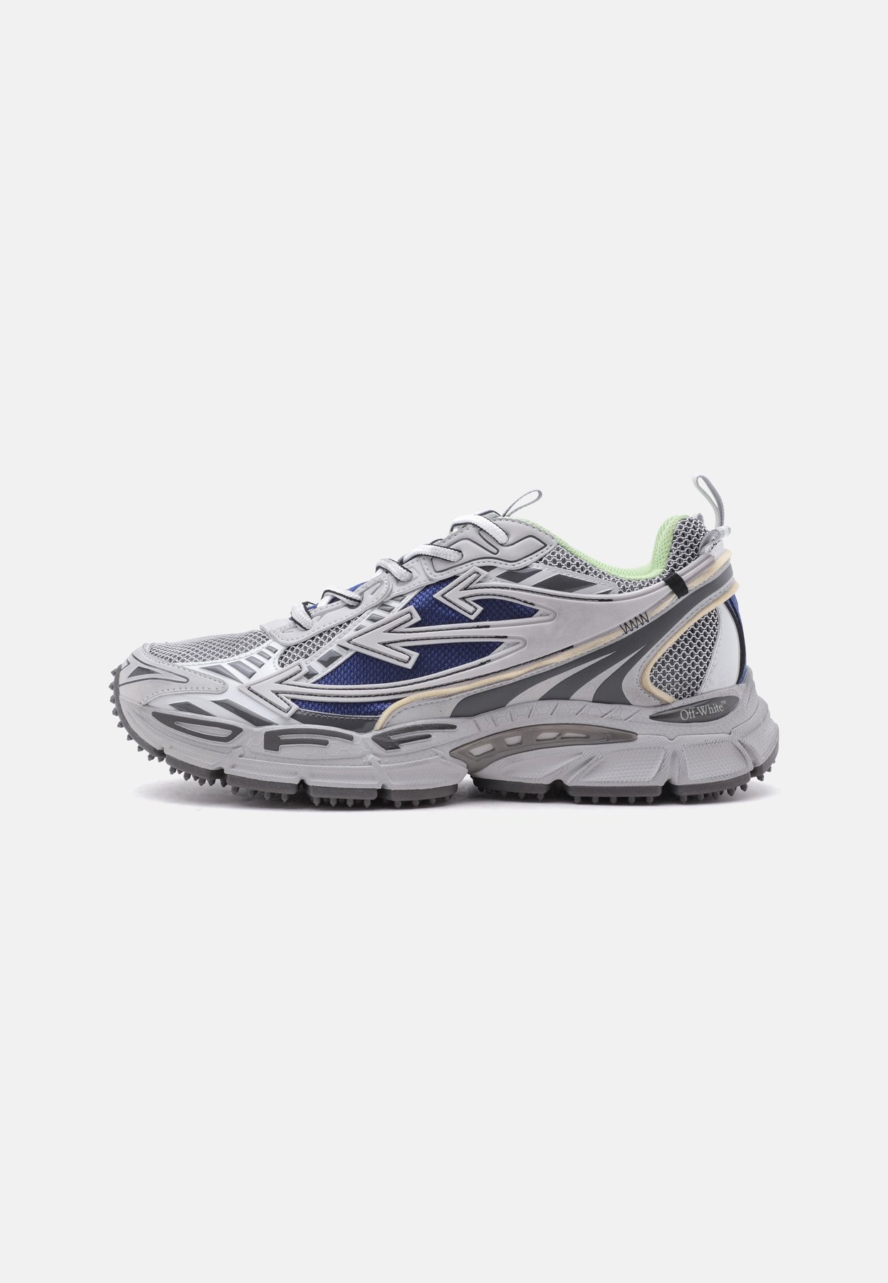 Off-White OW BE RIGHT BACK WORN OUT EFFECT - Trainers - dark blue/dark grey