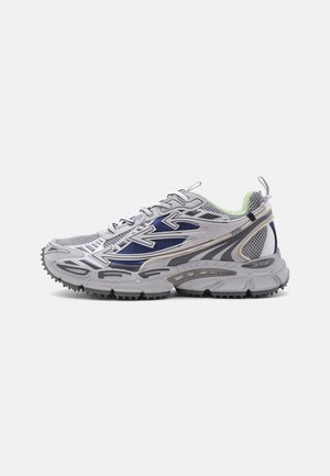 OFF-WHITE, OW BE RIGHT BACK WORN OUT EFFECT - Маратонки - dark blue/dark grey
