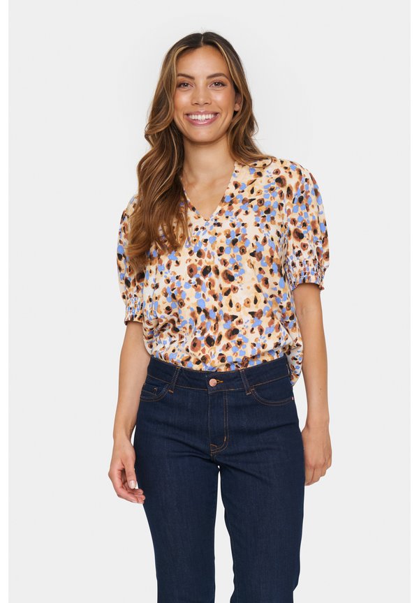 ZOFVISZ - Bluse - birch dot leopard