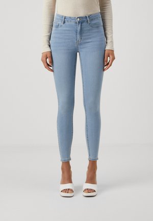 Gina Tricot HIGHWAIST - Jeans Skinny Fit - sky blue