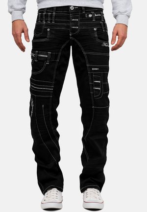 KM020-1 - Straight leg jeans - schwarz