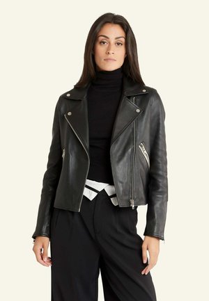 ALEXIA  - Veste en cuir - black