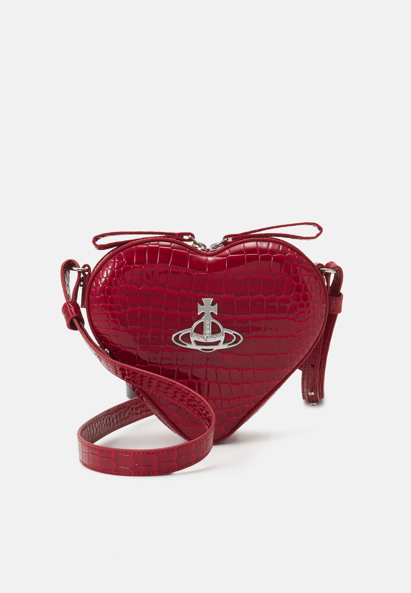 Vivienne Westwood ELLA HEART CROSSBODY BAG Across body bag red