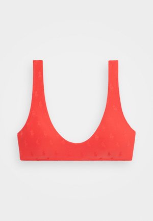 Polo Ralph Lauren LOGO - Haut de bikini - bright hibiscus