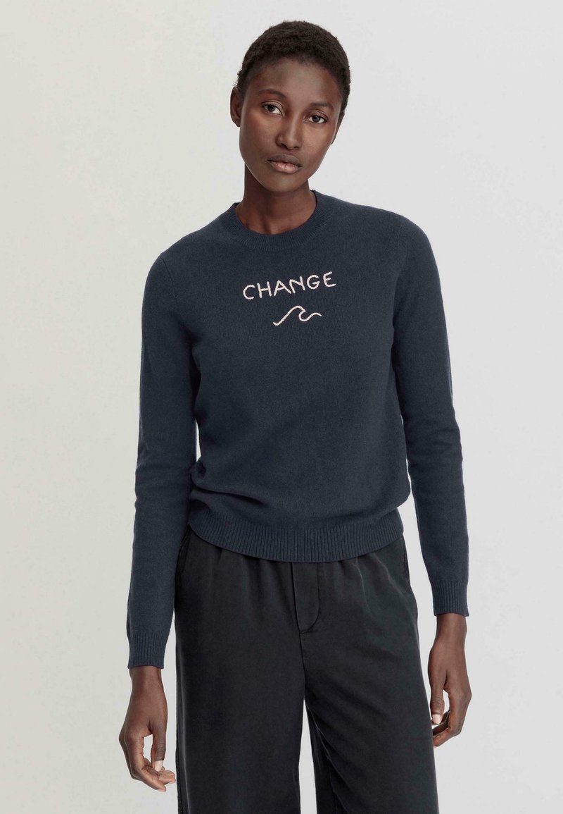 hessnatur Strickpullover - marine