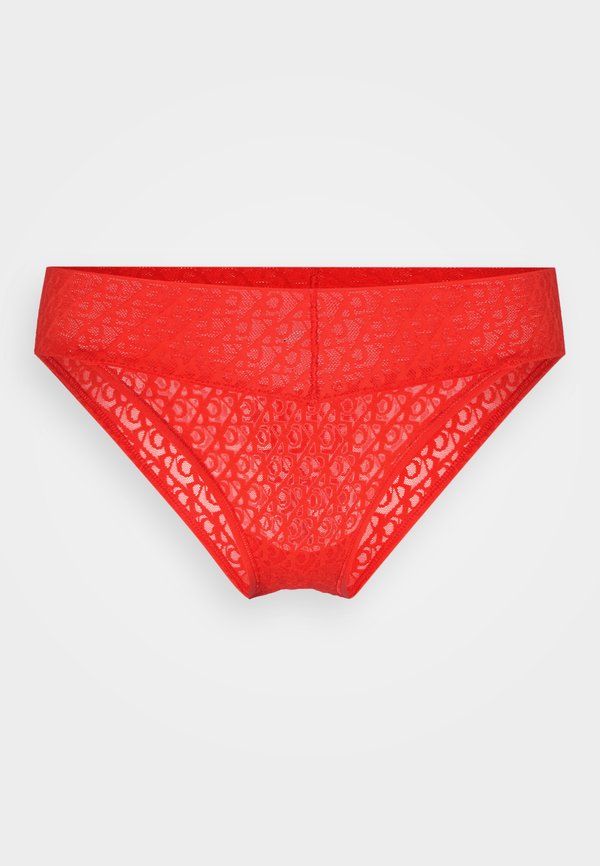 LOW RISE BIKINI LOGO LACE TRIM - Briefs - molten3
