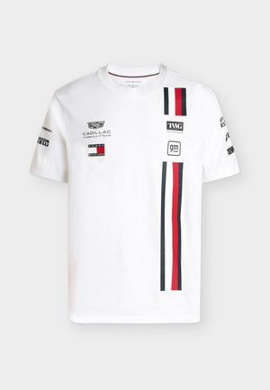 Tommy Hilfiger, SILVERSTONE - Printtipaita - white