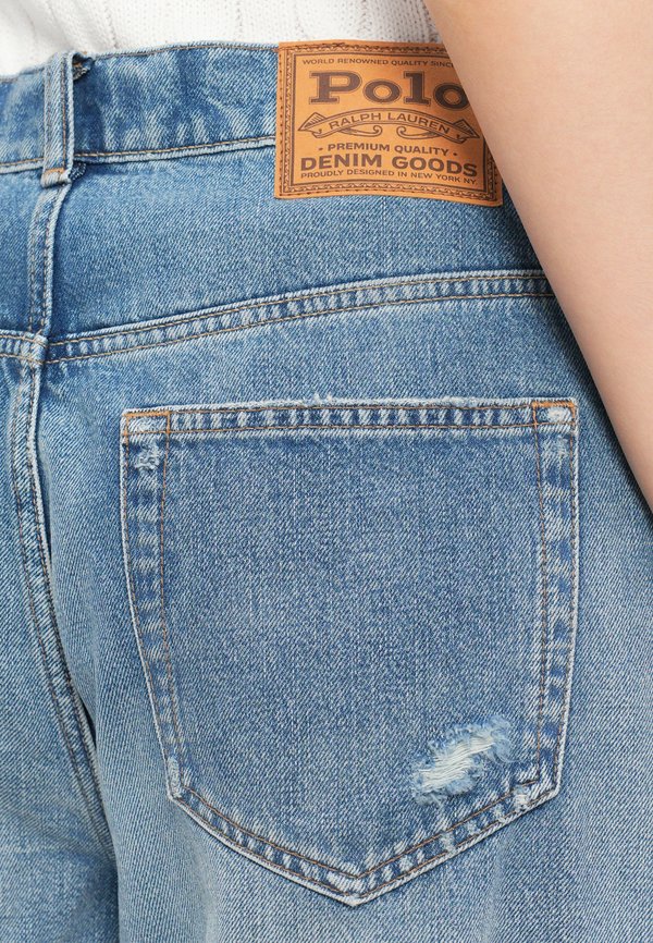 STRAIGHT PANTS - Straight leg jeans - matalia wash3