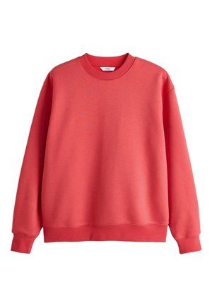 Next, CREW SWEATSHIRT . - Sweatshirt - coral orange
