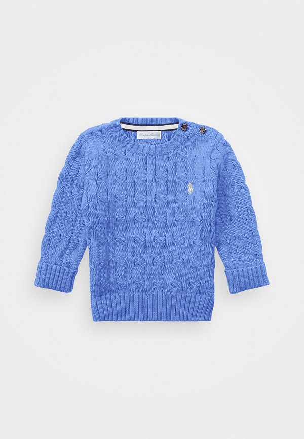 CABLE KNIT COTTON SWEATER - Jumper