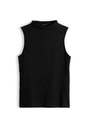 OPUS, SLIM CRINKLE FIT - Top - black