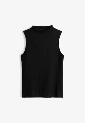 OPUS, SLIM CRINKLE FIT - Top - black