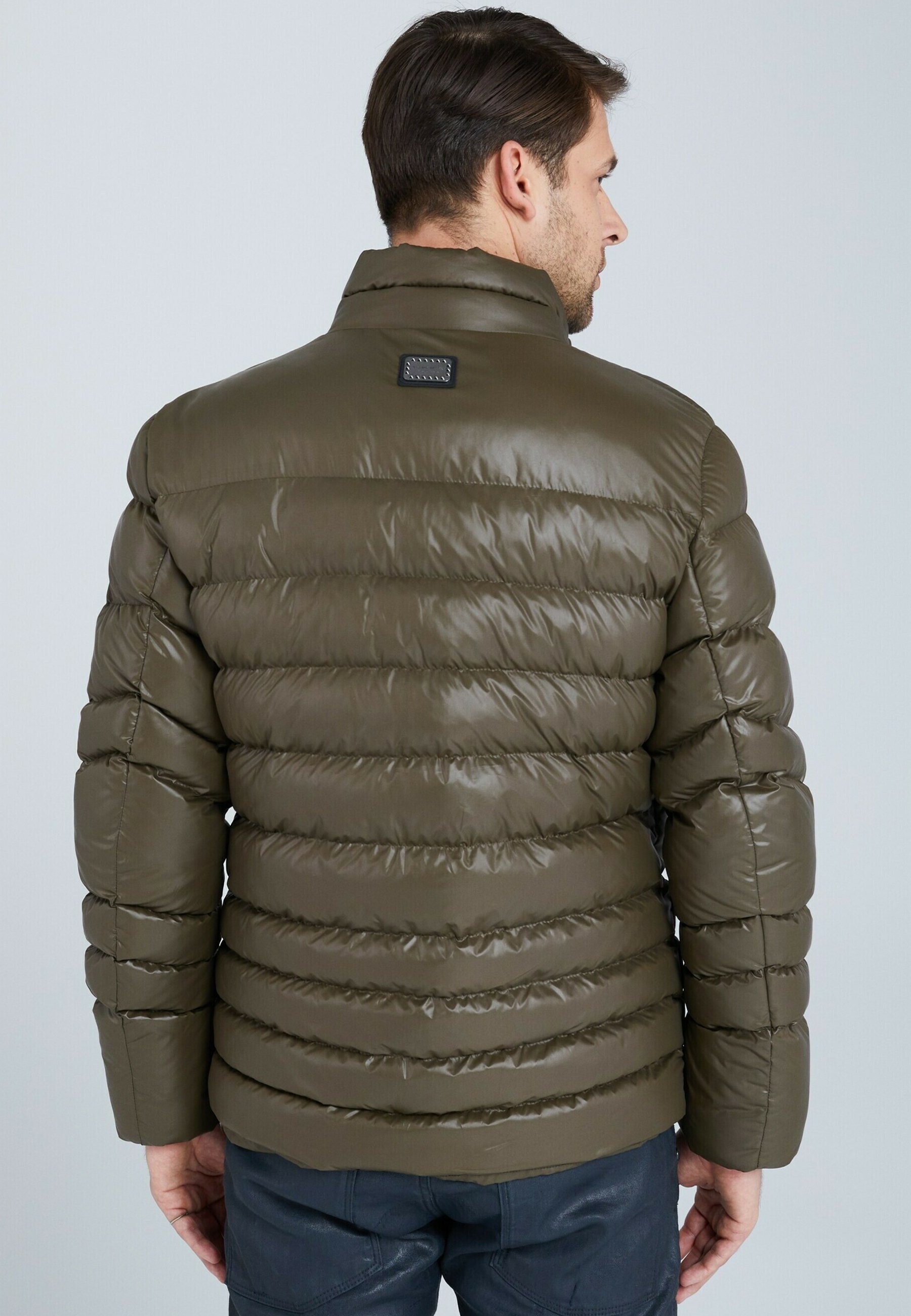 cord shearling jacket