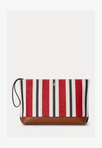 Ikke valgt, festive red strpe/lauren tan