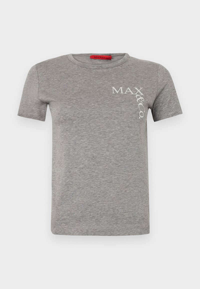 MAX&Co. T-shirt con stampa grigio