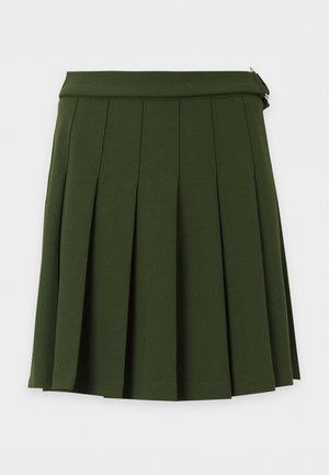 Anna Field by Zalando, PLEATED SKIRT WITH BUCKLE - Минипола - olive night