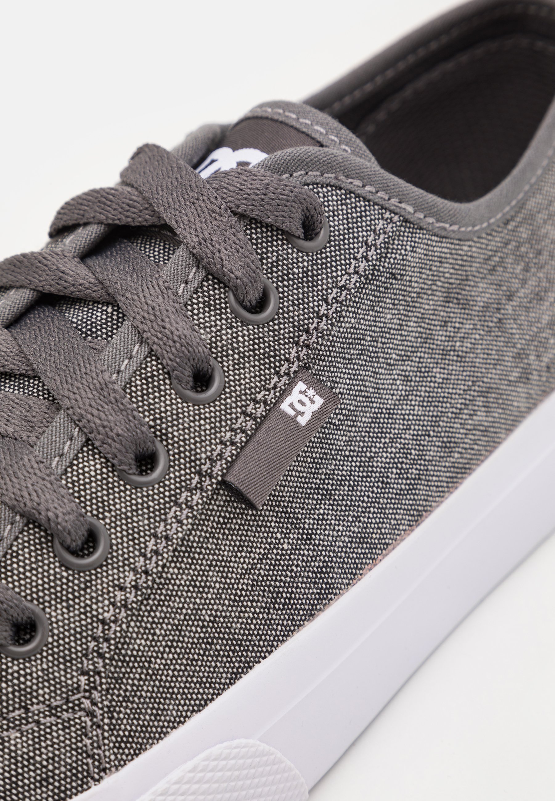 DC Shoes MANUAL SE UNISEX - Zapatillas - black/dark used/gris - Zalando.es