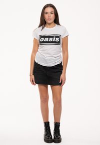 Paradiso Clothing DECCA BAND LOGO - Print T-shirt - white