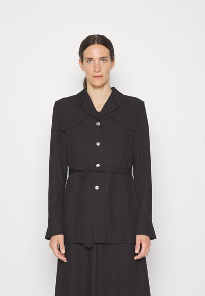 Proenza Schouler White Label DRAPEY SUITING JACKET - Korte frakker - black