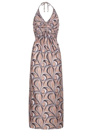HALTER JURK NOE - Maxikleid - champagne