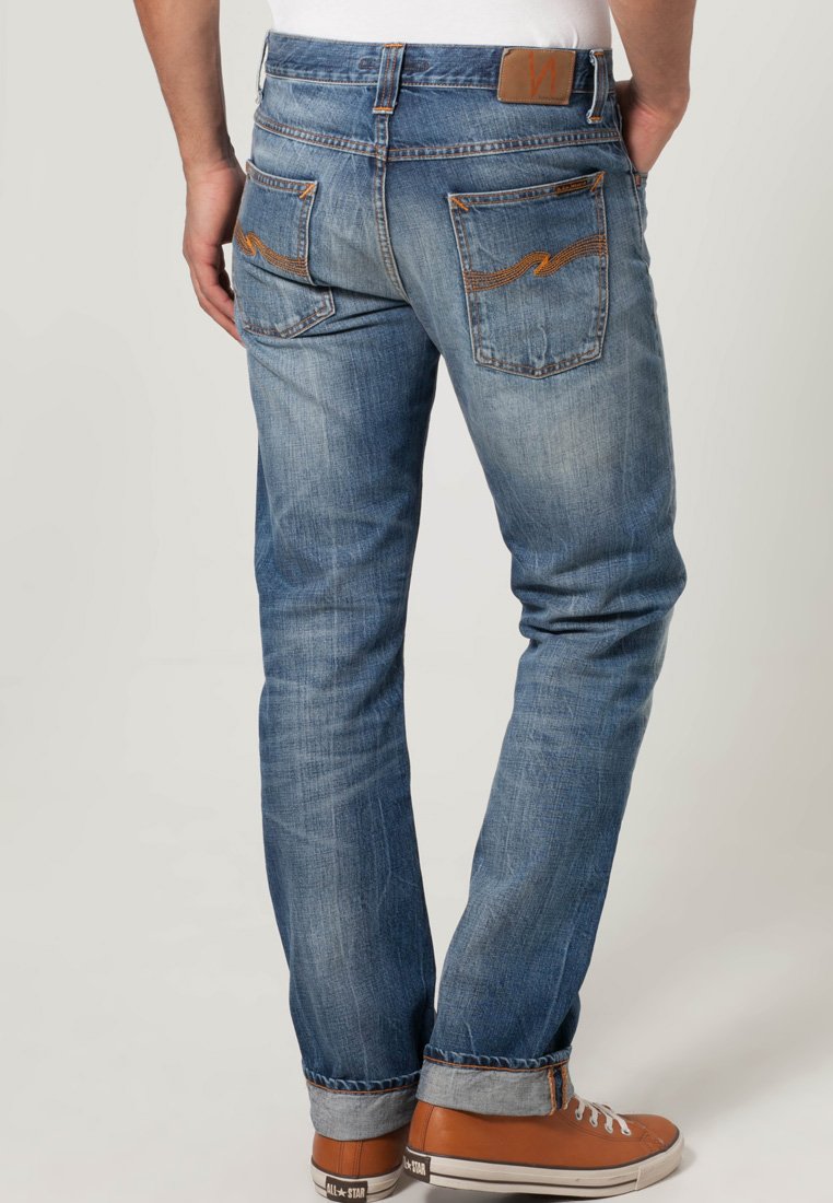 Nudie Jeans STRAIGHT ALF - Straight leg jeans - organic legitimate 