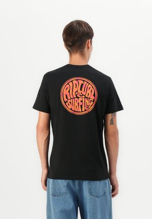DRIFTER TEE UNISEX - Print T-shirt - black