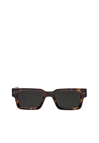 Massimo Dutti RECTANGULAR - Sonnenbrille - dark brown