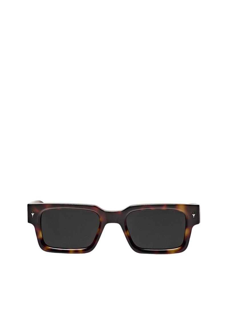 Massimo Dutti RECTANGULAR - Sonnenbrille - dark brown