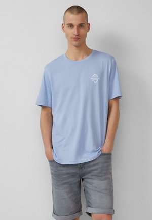 MIT KLEINEM - T-shirt imprimé - himmelblau