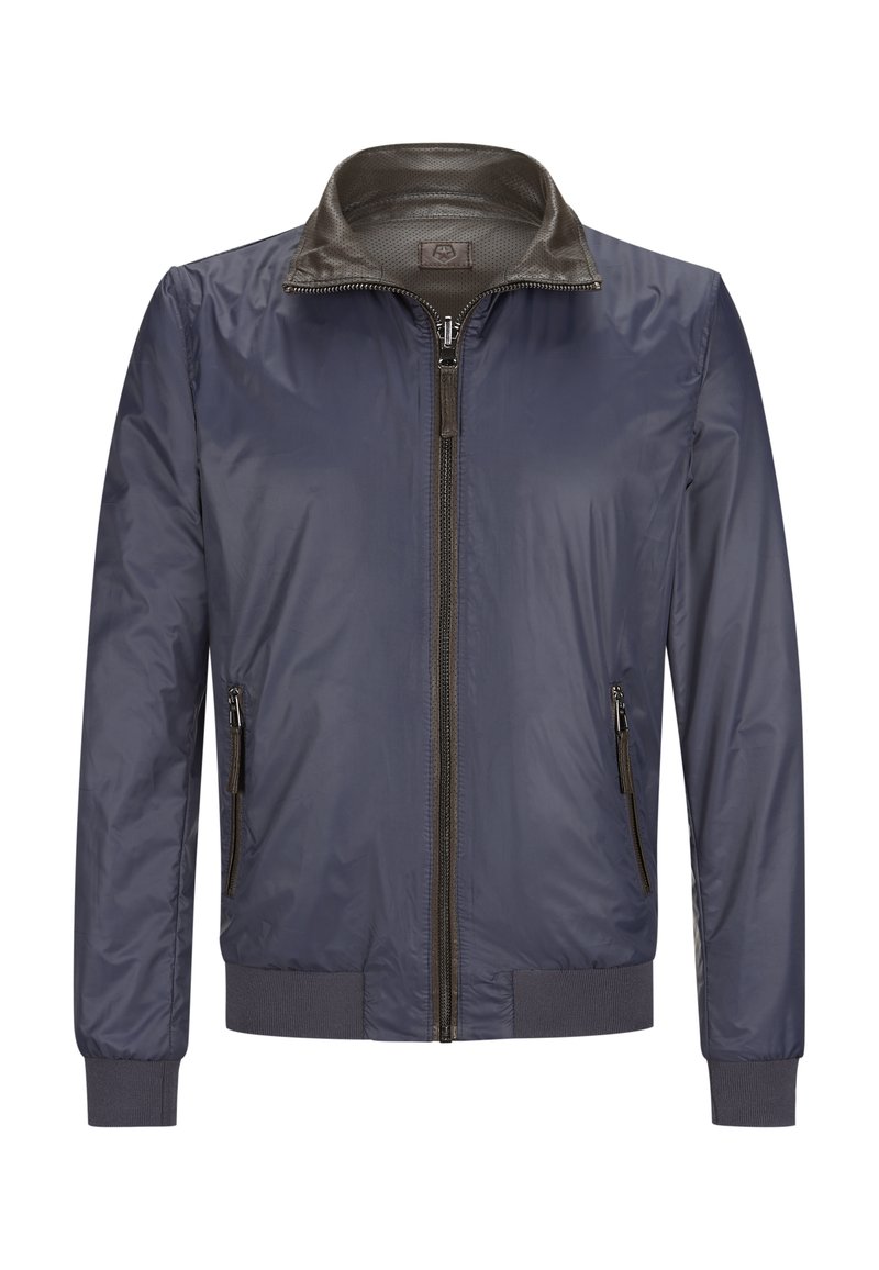 Milestone MSJEFF - Lederjacke - rotbraun/braun - Zalando.de 