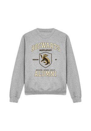 Cotton Soul, HARRY POTTER HOGWARTS HUFFLEPUFF ALUMNI - Sweatshirt - mottled light grey