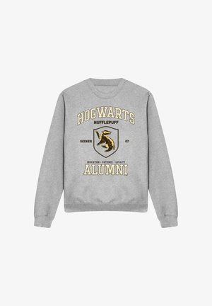 Cotton Soul, HARRY POTTER HOGWARTS HUFFLEPUFF ALUMNI - Sweatshirt - mottled light grey