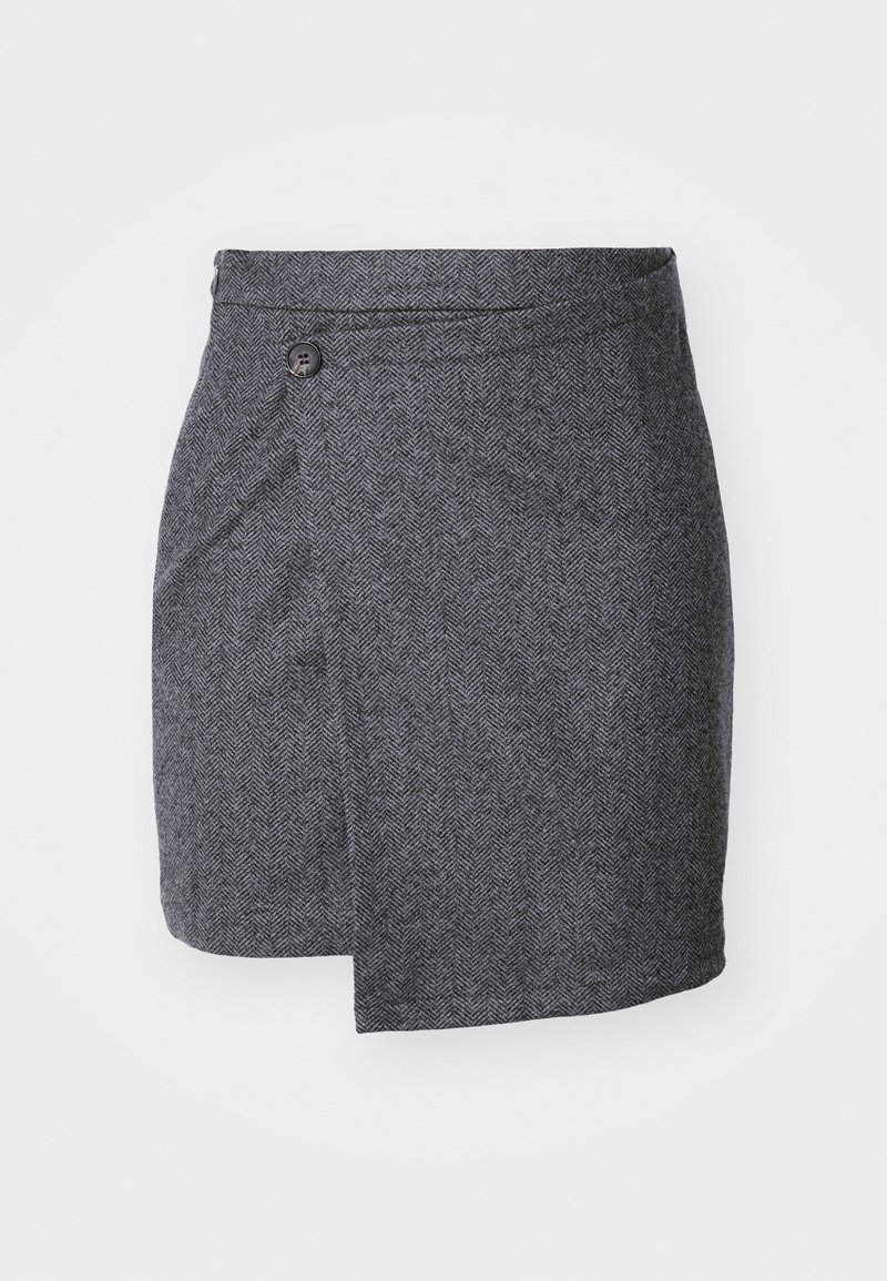 Vero Moda Minirock dunkelgrau-meliert