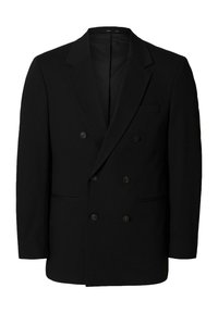 Pantalon De Costume Homme SELECTED HOMME - Taille Normale - Coupe Classique à Motifs Carreaux - 60% Polyester 40% Laine