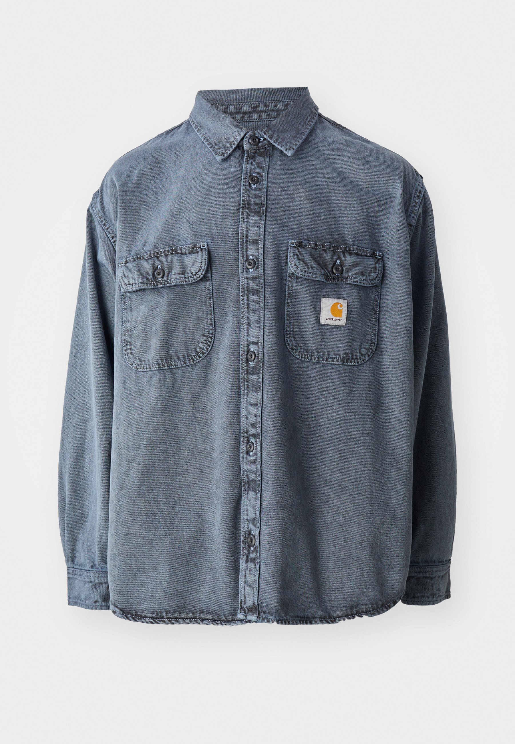 Carhartt WIP TIGAN SHIRT JACKET - Spijkerjas - black/blue fog
