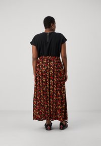ONLY Carmakoma CARYAYA LIFE ANKLE SKIRT - Maxi szoknya - black