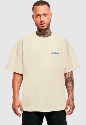 Print T-shirt - sand