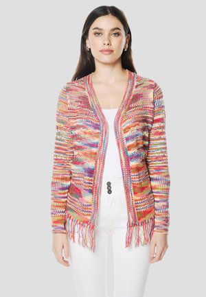 REGULAR STRIPES-BLOCK TECHNICAL - Chaqueta de punto - multicolor   multi-coloured